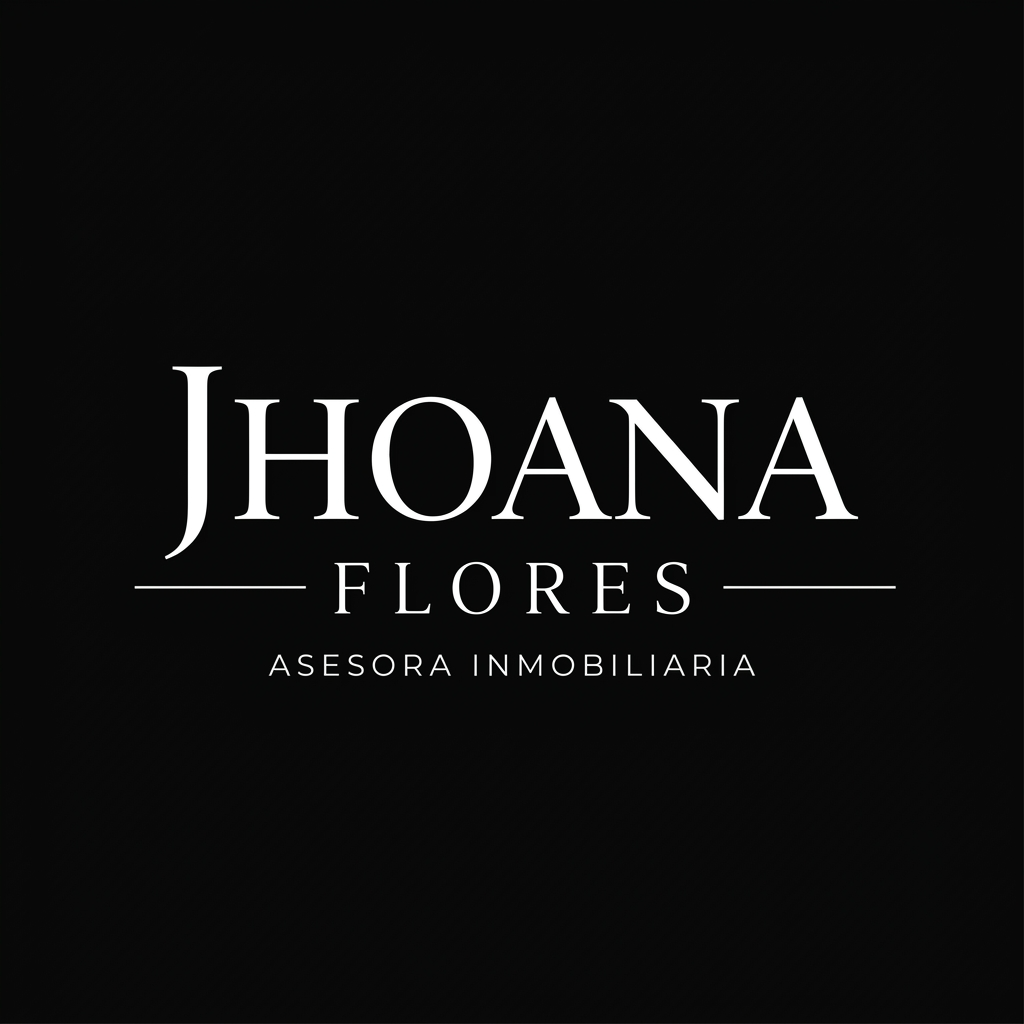 JHOANA FLORES — Asesora Inmobiliaria